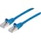 Intellinet Network Solutions Augmented Category 6, Cat6A S/Ftp Patch Cable, 10 Ft, Blue Copper, 26 741491 - alternate 1